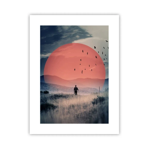 Plakat - I sine elementer - 30x40 cm
