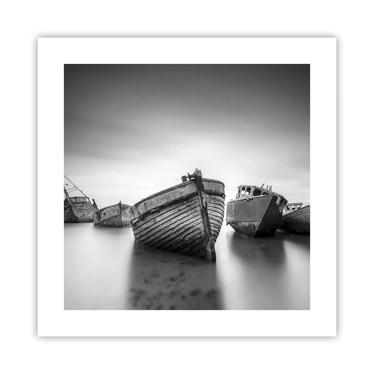 Plakat - Nu er det bare minder... - 40x40 cm