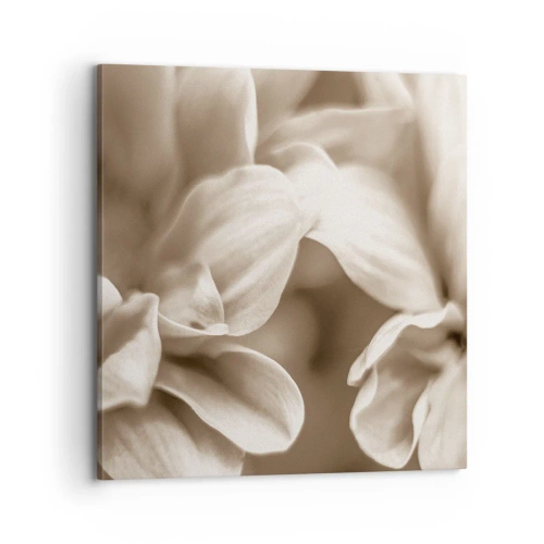 Lærredstryk - Billede på lærred - Blid som et smil - 70x70 cm