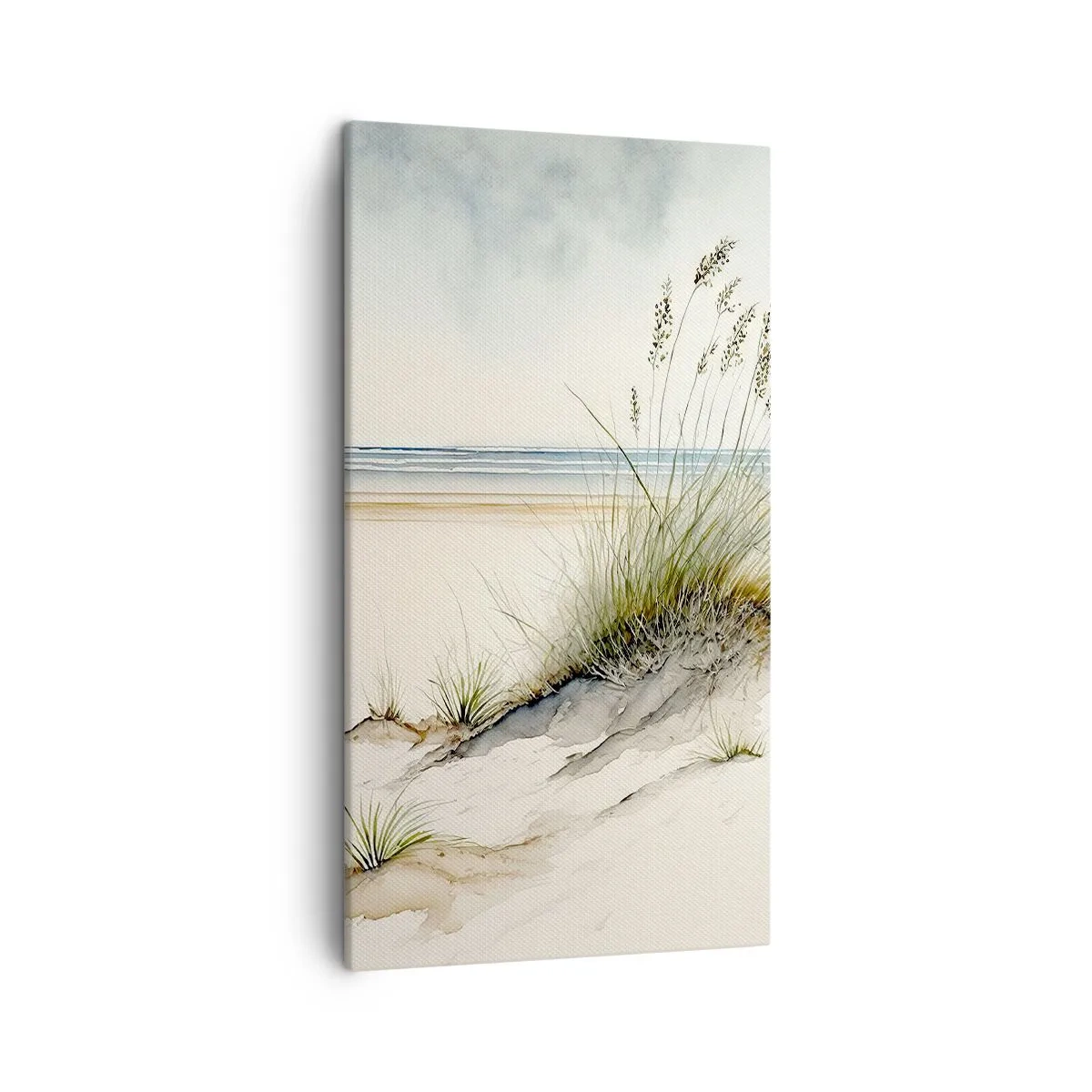 Lærredstryk - Billede på lærred - Forkælet af vinden - 45x80 cm