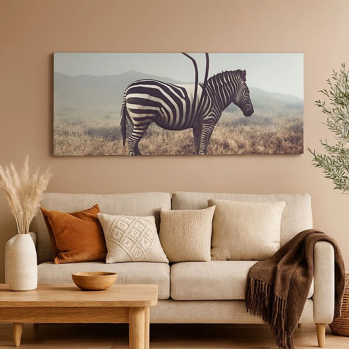 Lærredstryk - Billede på lærred - OBS! Fejl - 100x40 cm