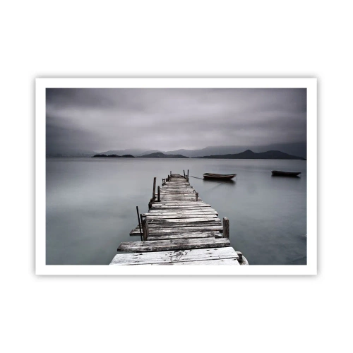 Plakat - Du kan tage af sted i morgen - 100x70 cm