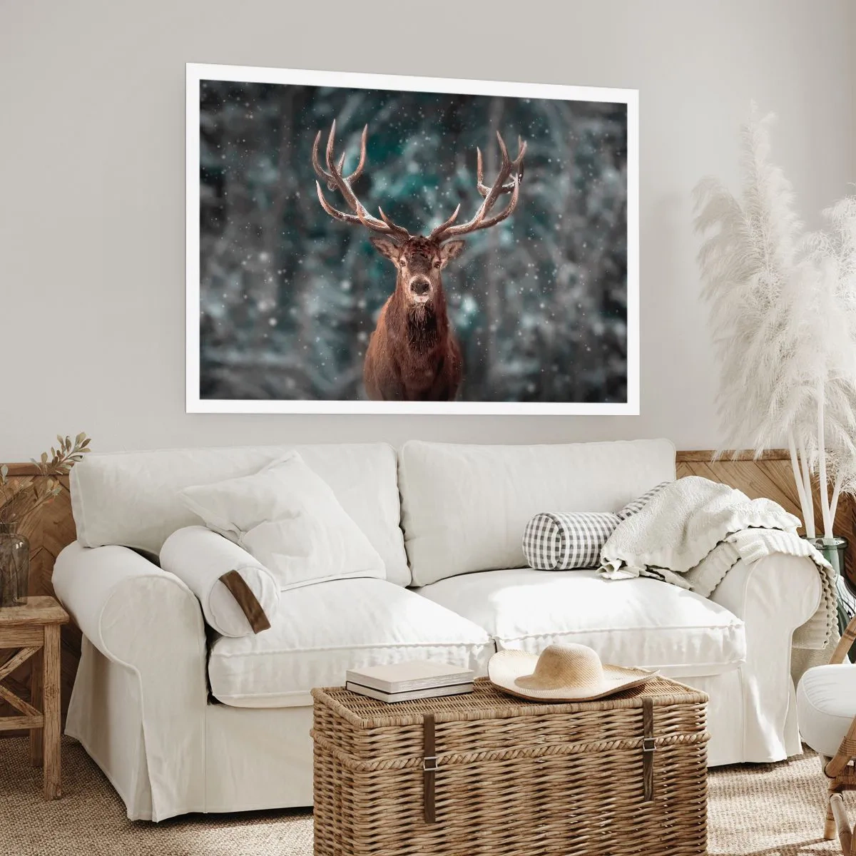 Plakat - Skovens konge kronet - 91x61 cm
