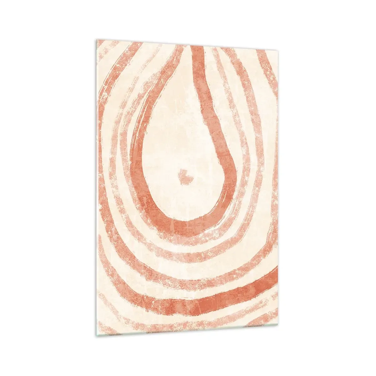 Billede på glas - Koralcirkler - komposition - 70x100 cm