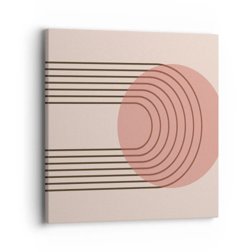 Lærredstryk - Billede på lærred - Uimodståelig tiltrækningskraft - 40x40 cm