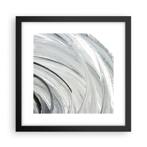 Plakat i sort ramme - Orbital komposition - 30x30 cm