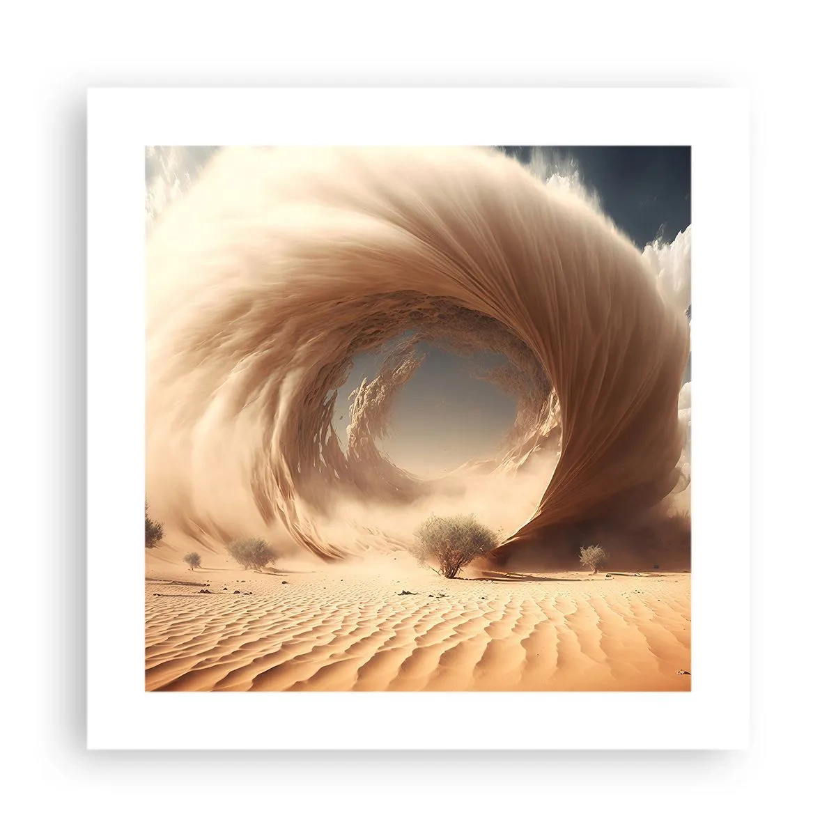 Plakat - Åben portal - 40x40 cm