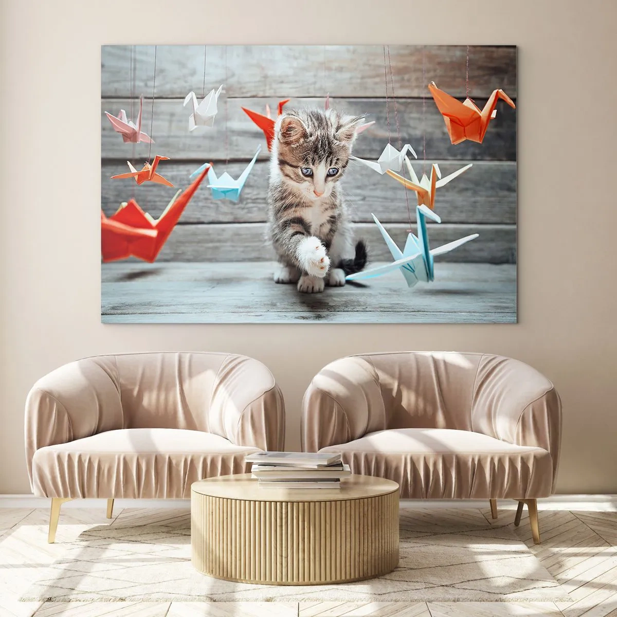 Billede på glas - Første lektion - 120x80 cm