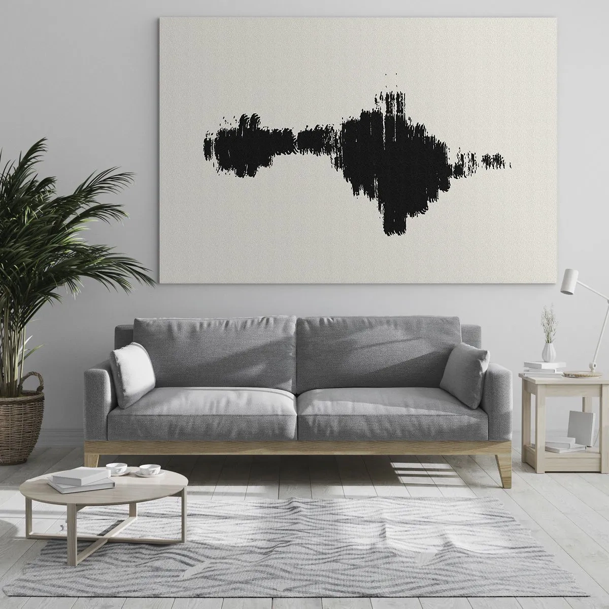 Billede på glas - Fantasiens vibrationer - 120x80 cm