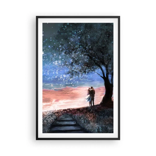 Plakat i sort ramme - En stjernepræstation - 61x91 cm