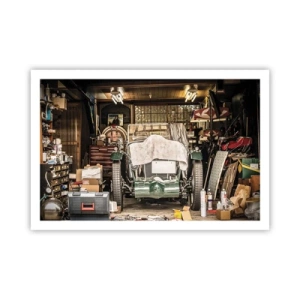 Plakat - Tilbage til fortiden - 91x61 cm