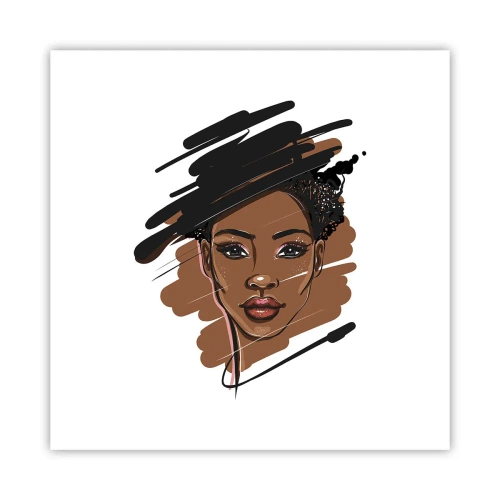 Plakat - Sød som chokolade - 40x40 cm