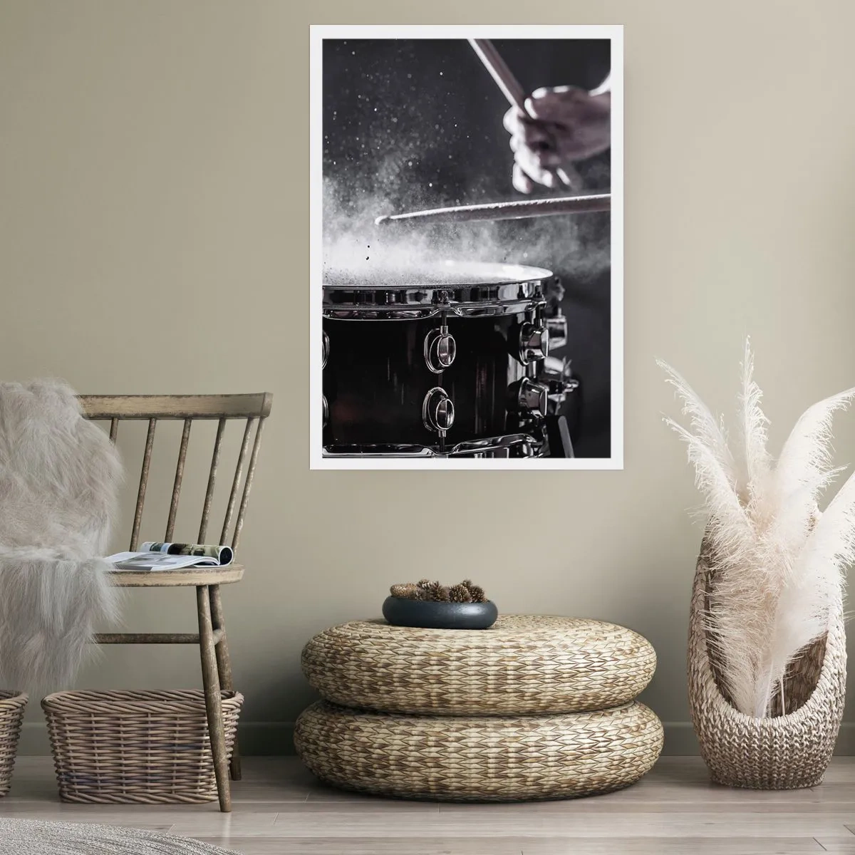 Plakat - Musikkens puls - 40x50 cm