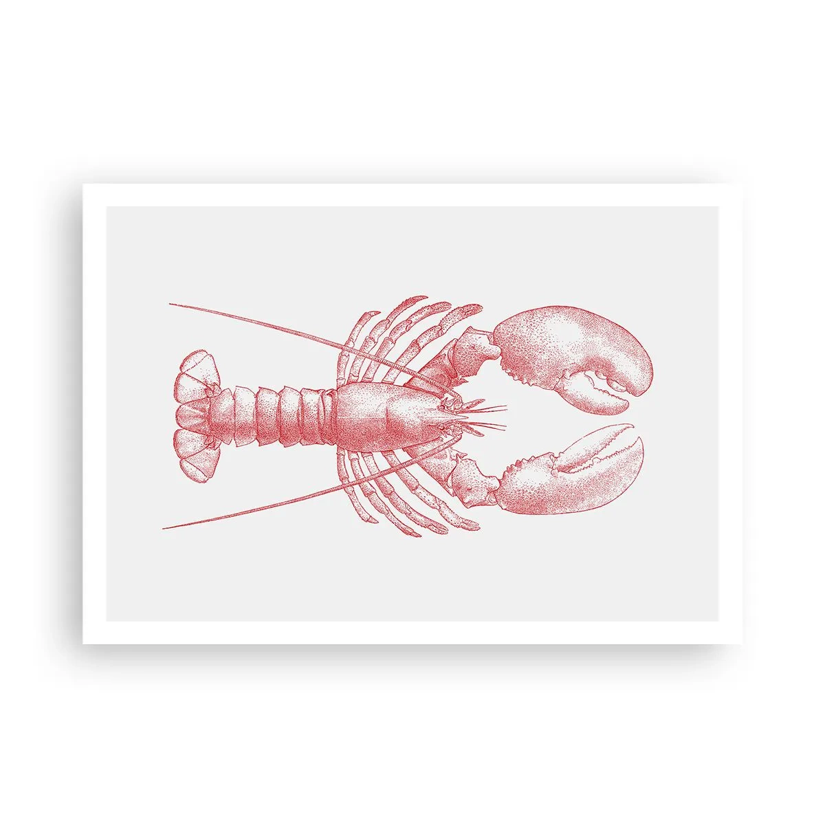 Plakat - Hummer, der er Homer værdig - 100x70 cm