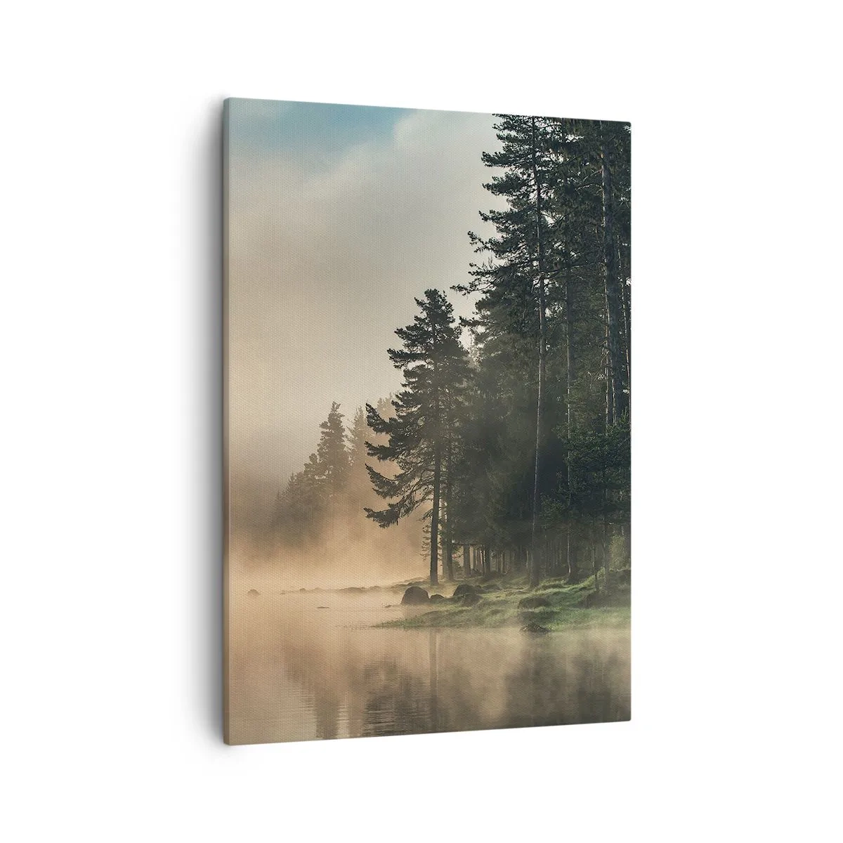Lærredstryk - Billede på lærred - En dags fødsel - 50x70 cm