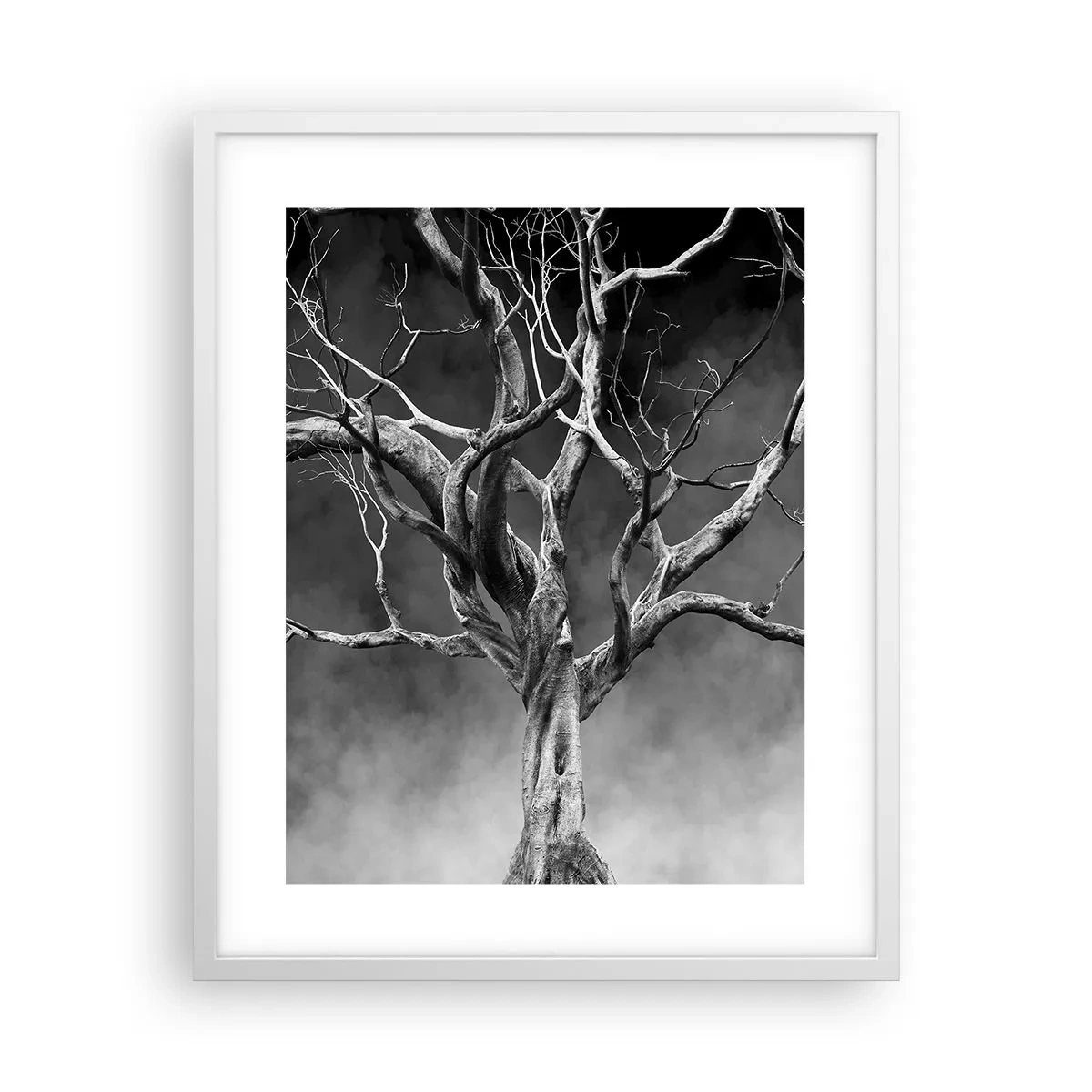 Plakat i hvid ramme - Primær og hellig - 40x50 cm