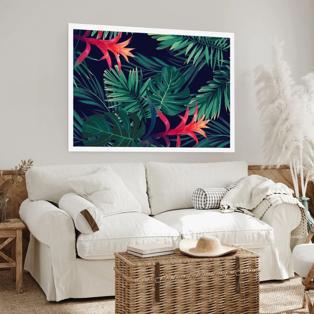 Plakat - Brænd i grønt - 100x70 cm