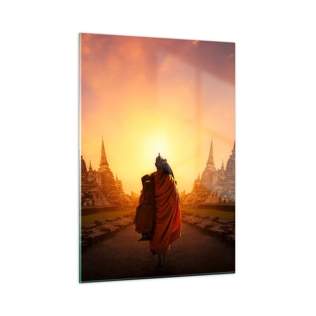 Billede på glas - I fred for evigt - 50x70 cm