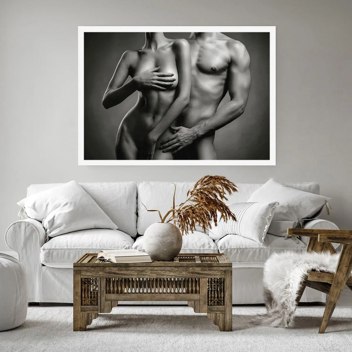 Plakat - Adam og Eva - 70x50 cm