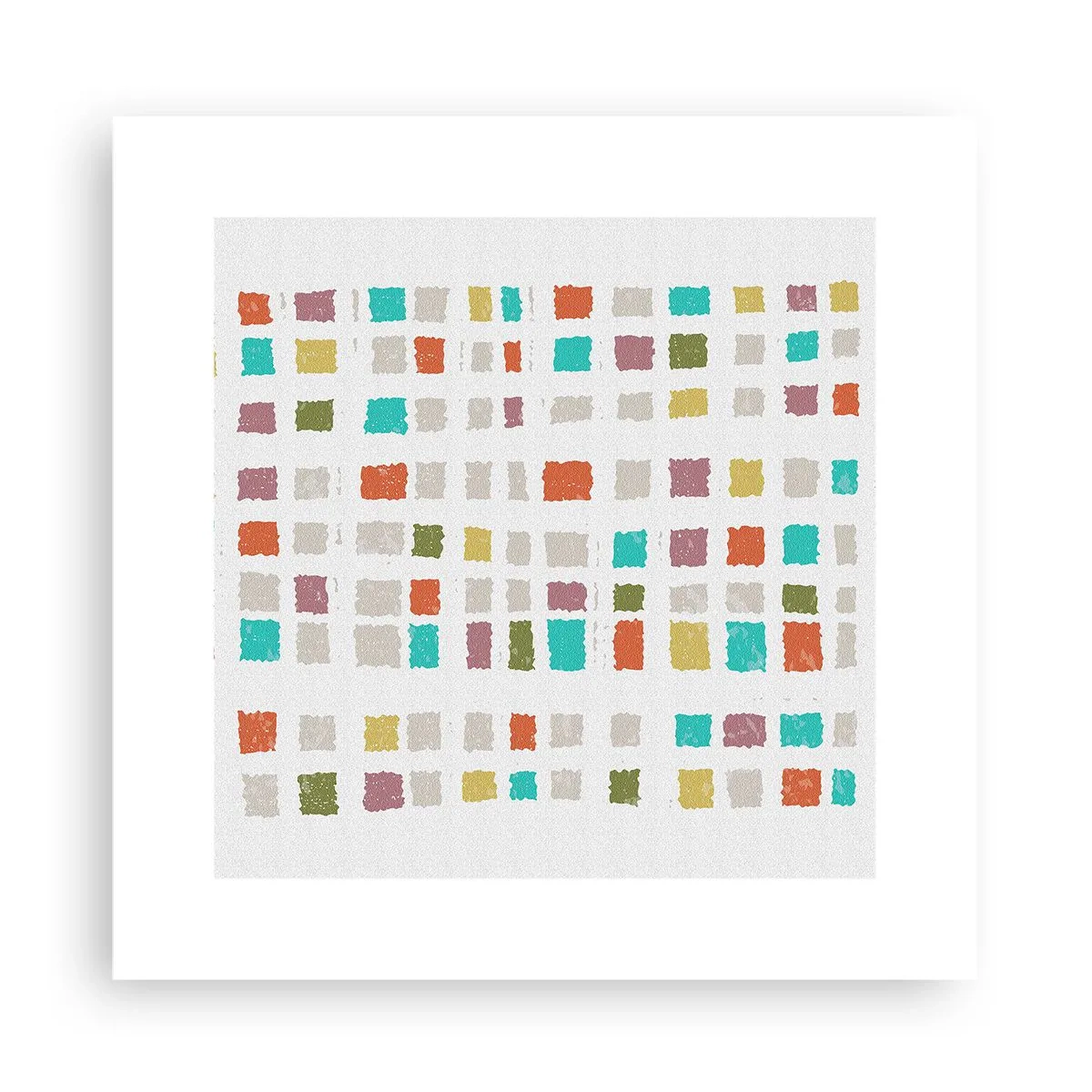 Plakat - Ukendt leg - 30x30 cm