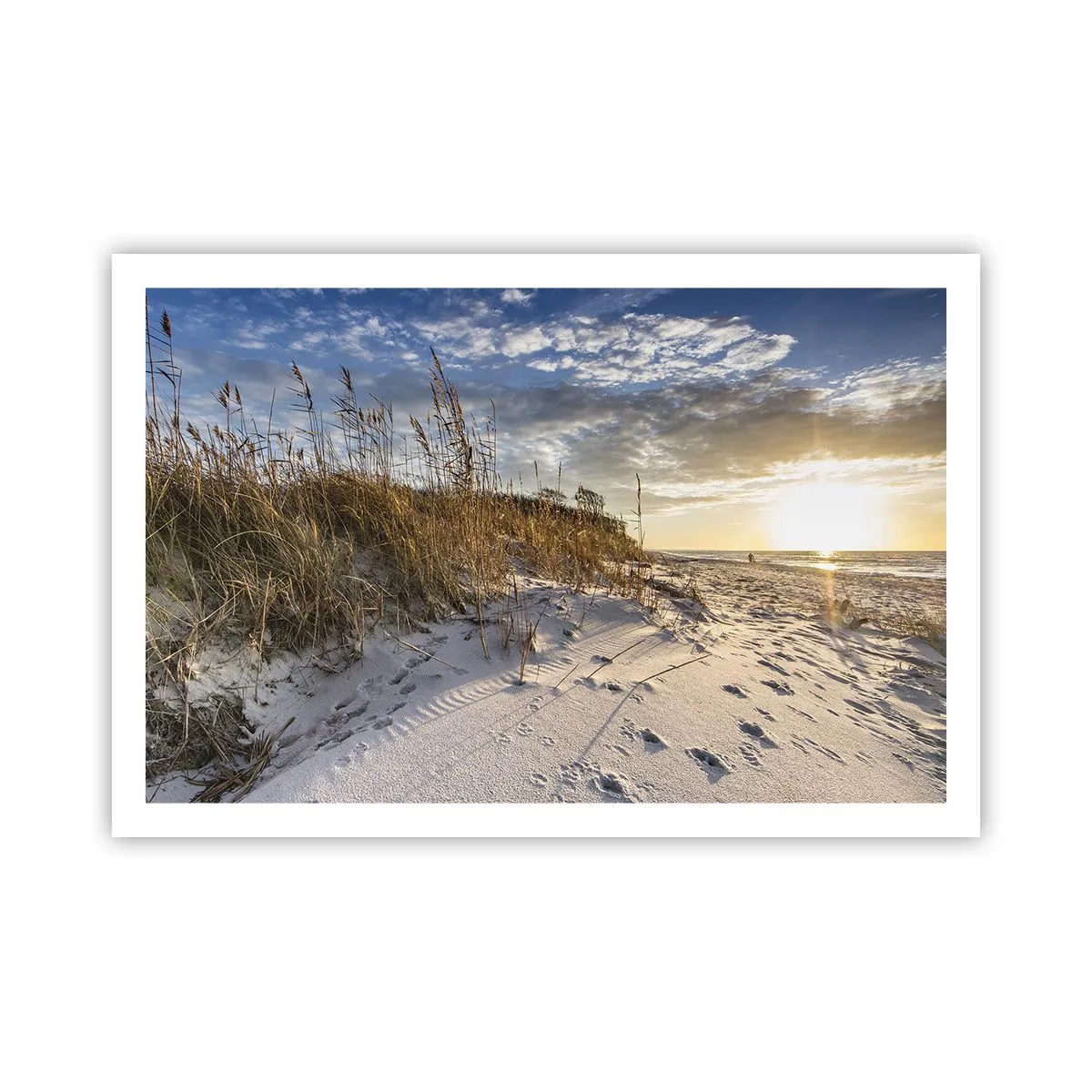 Plakat - Indbydelse til en vandretur - 91x61 cm
