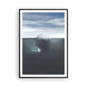 Plakat i sort ramme - Undervands-mysterium - 70x100 cm