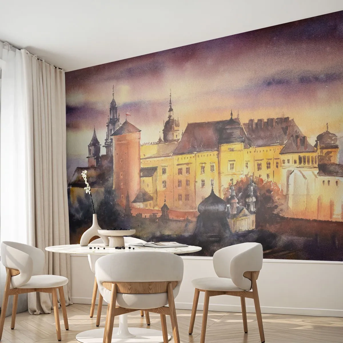 Fototapet Premium Sand - En historie og en fortælling - Låse, Klassisk, Arkitektur - 100x70 cm