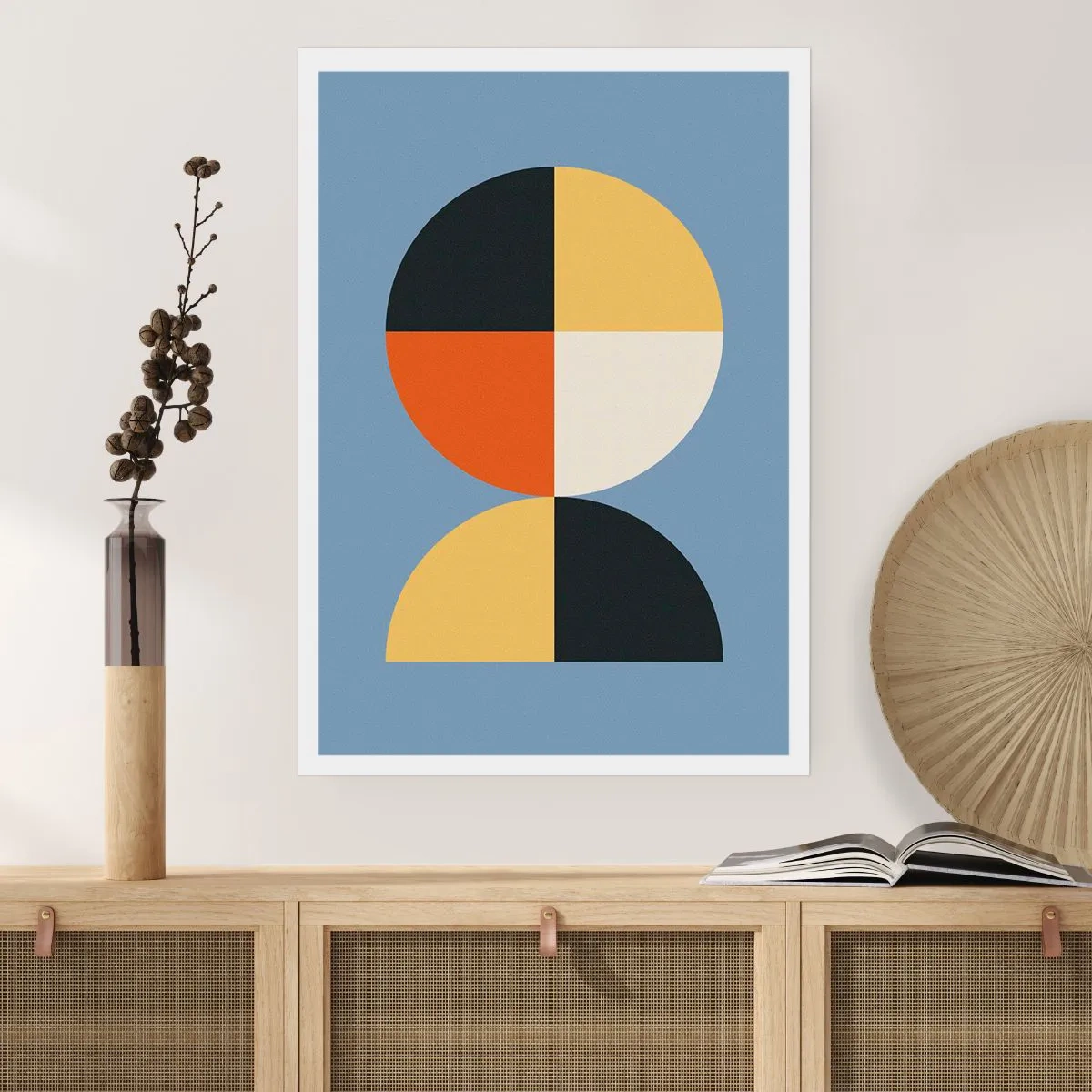 Plakat - Se og tæl - 50x70 cm