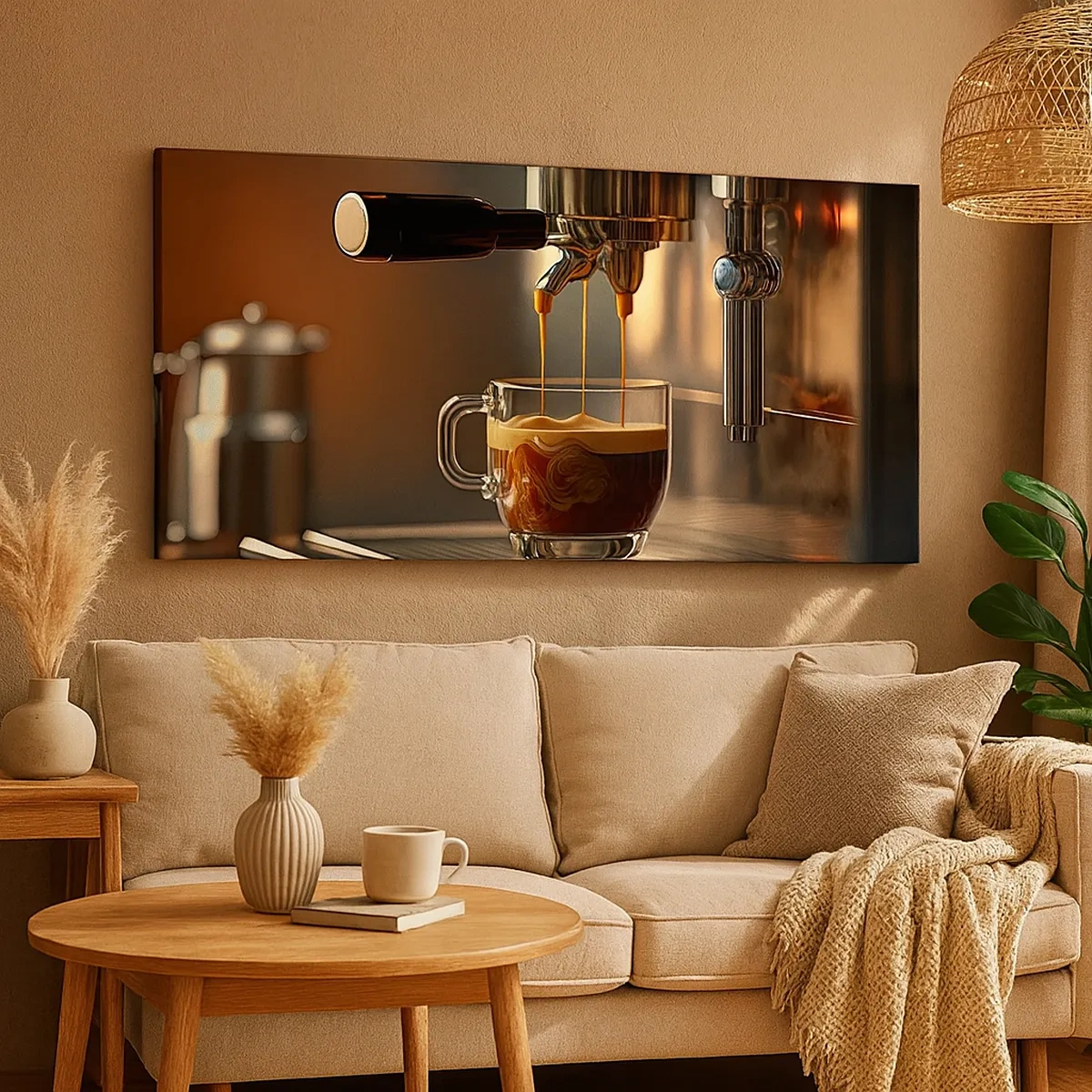 Lærredstryk - Billede på lærred - En sensuel blanding - 30x30 cm