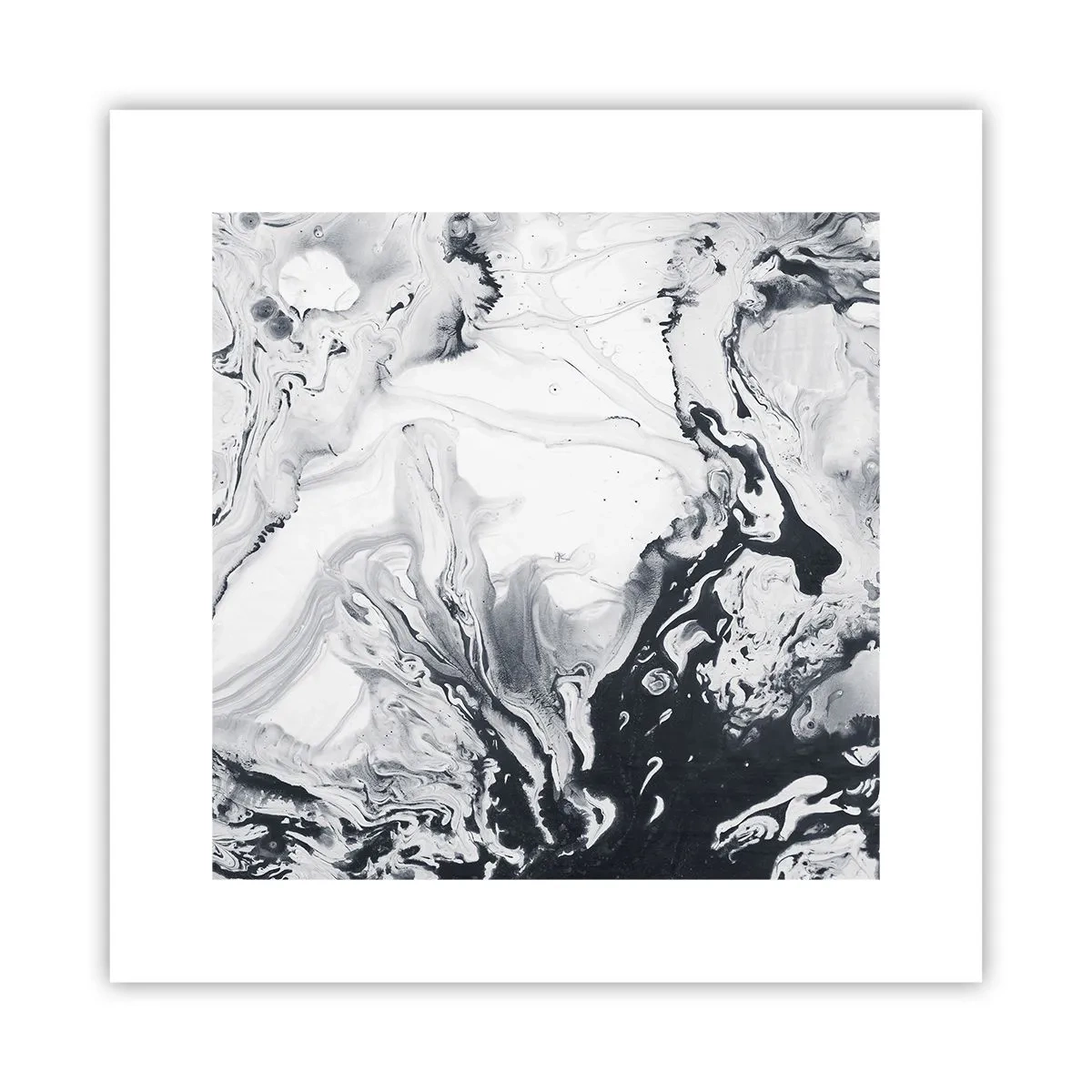 Plakat - Jordens indre - 30x30 cm