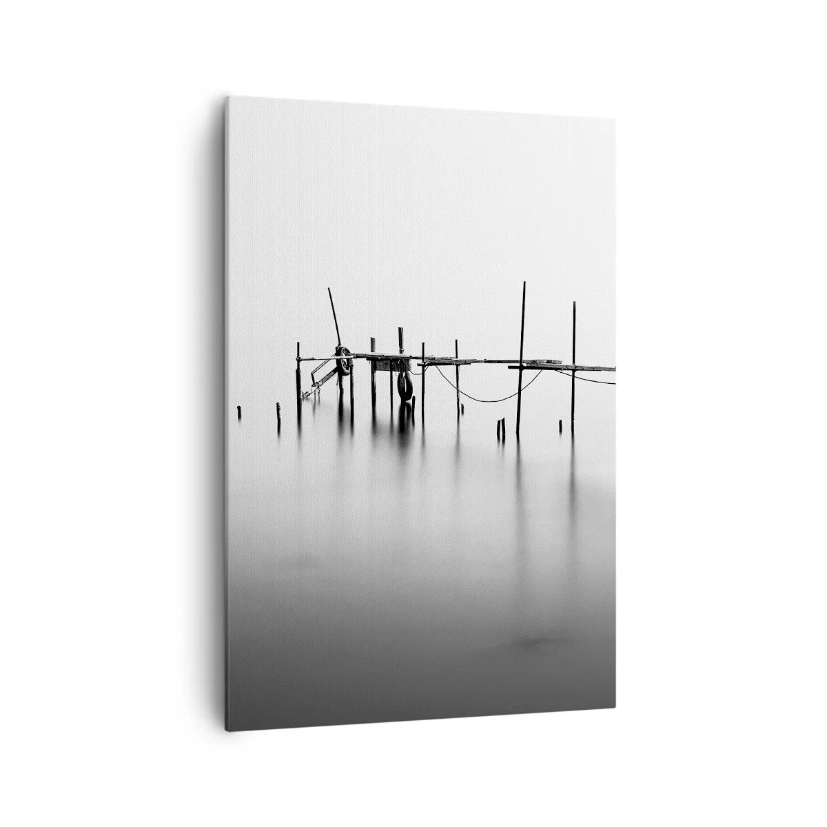 Lærredstryk - Billede på lærred - Hvad nu, hvis verden ikke eksisterer? - 70x100 cm
