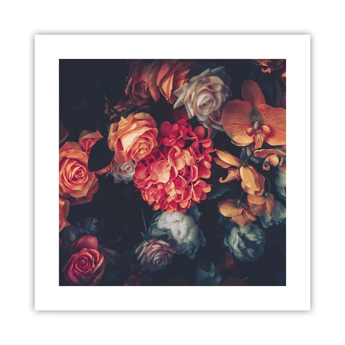 Plakat - Ligesom de hollandske mestre - 40x40 cm