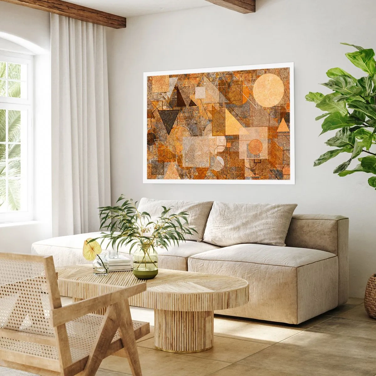 Plakat - Kubistisk bronzeundersøgelse - 40x30 cm