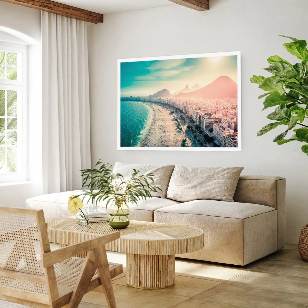 Plakat - Evig ferie i Rio - 50x40 cm