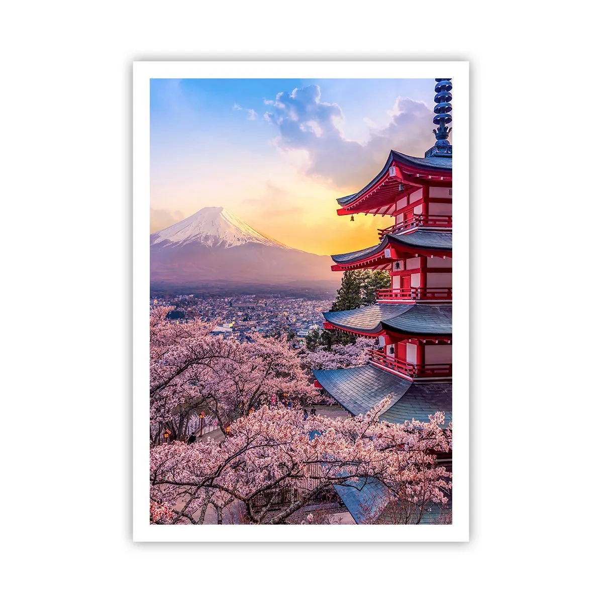 Plakat - Essensen af den japanske ånd - 70x100 cm