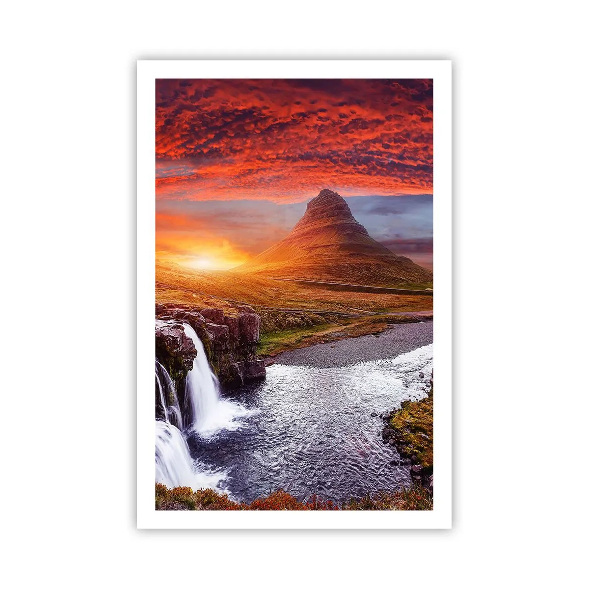 Plakat - En udsigt over Midgård - 61x91 cm