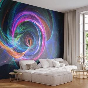 Fototapet Selvklæbende Deluxe Sticker - Hvor vil du tage mig hen? - Abstraktion, Stykke, Vortex - 100x70 cm