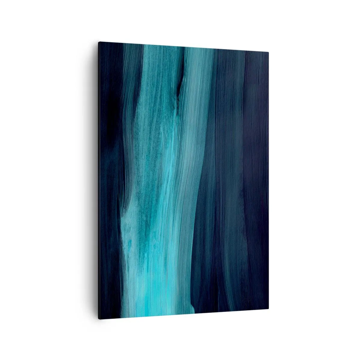 Lærredstryk - Billede på lærred - Svøm med strømmen - 70x100 cm