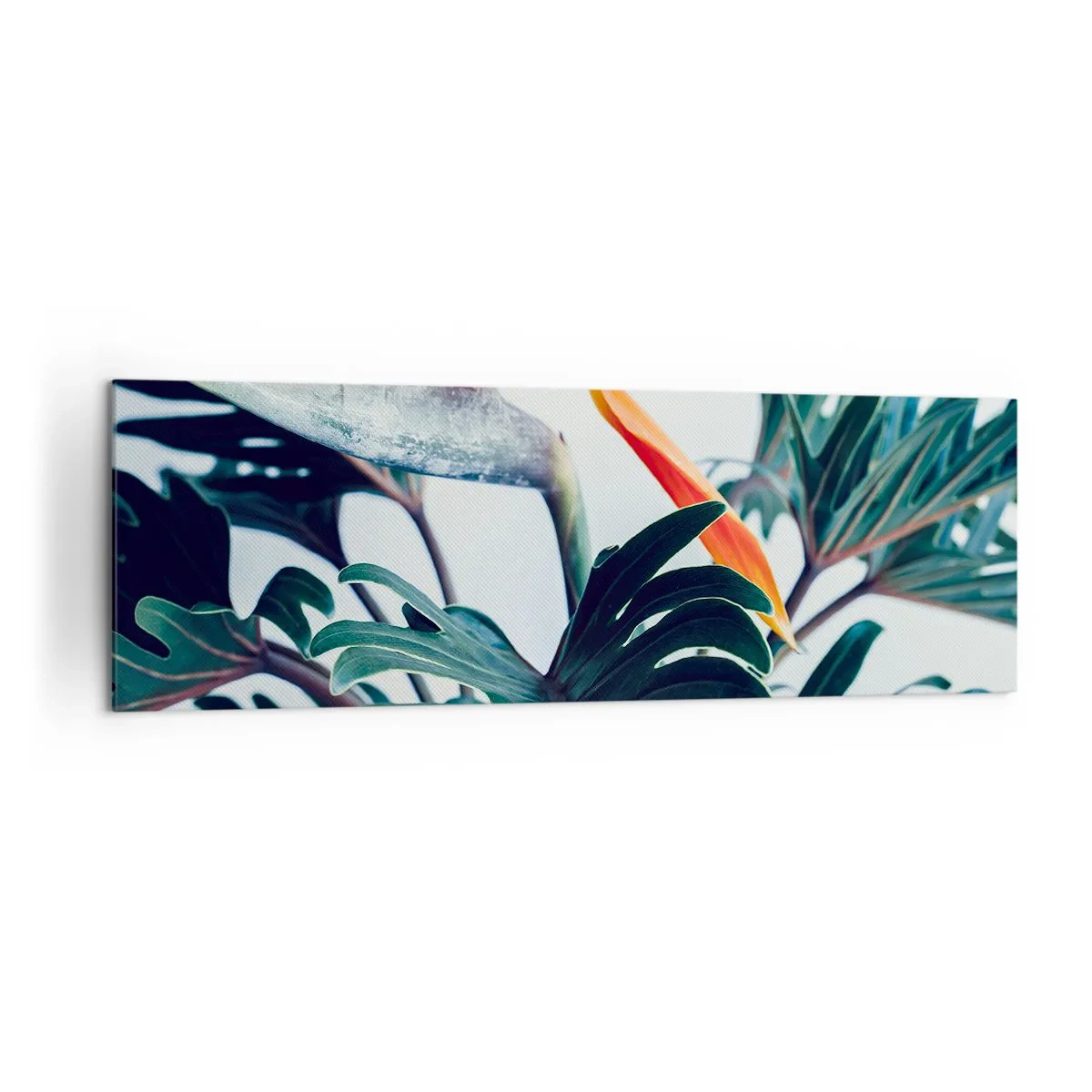 Lærredstryk - Billede på lærred - Fuglebur - 160x50 cm