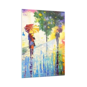 Billede på glas - Og alt er klart - 50x70 cm