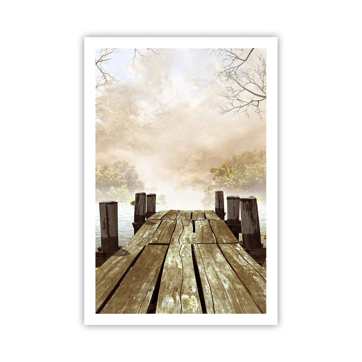 Plakat - Efterårets blide tristhed - 61x91 cm