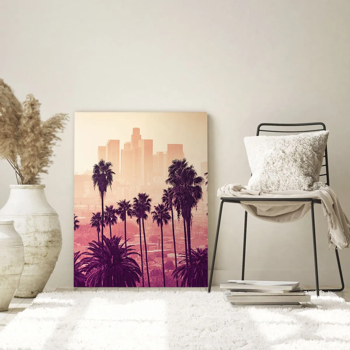 Billede på glas - Landskab i Californien - 80x120 cm