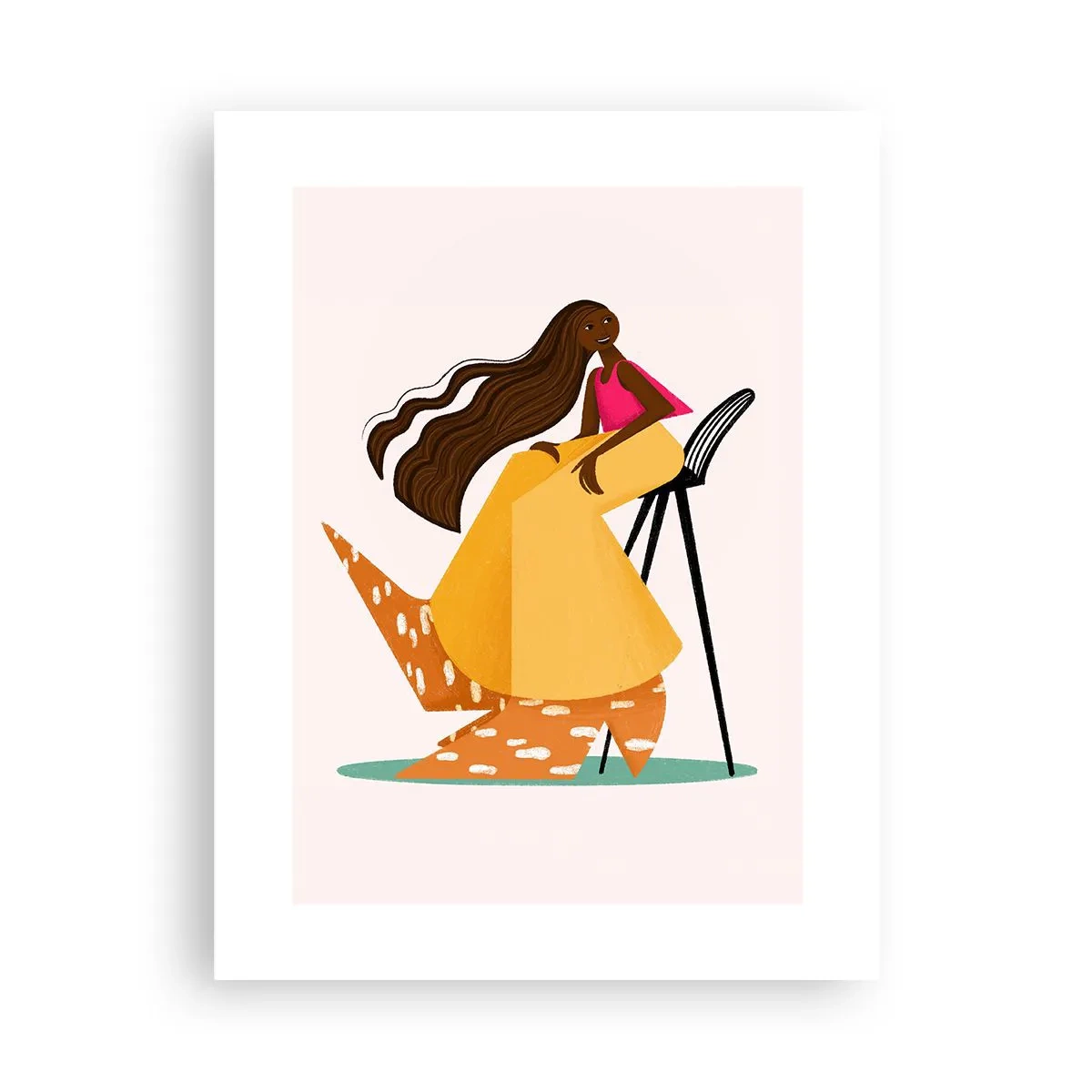 Plakat - Mode er også sjovt - 30x40 cm