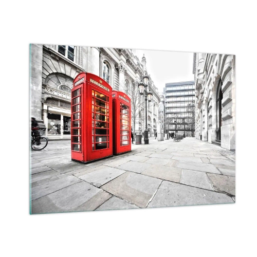 Billede på glas - Welcome to London - 100x70 cm