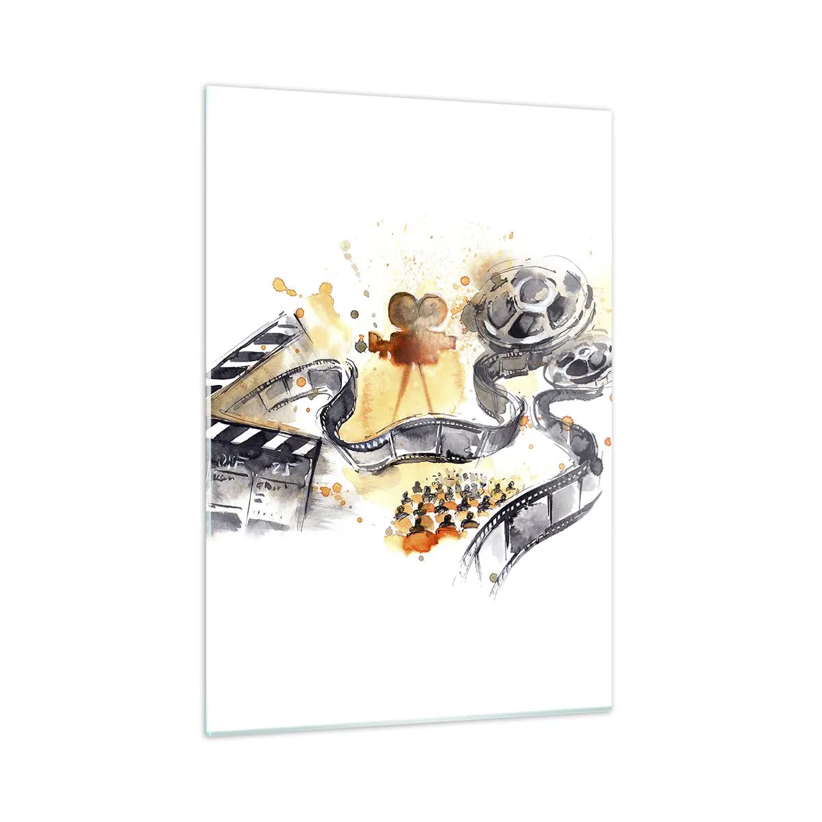 Billede på glas - I drømmeland - 50x70 cm