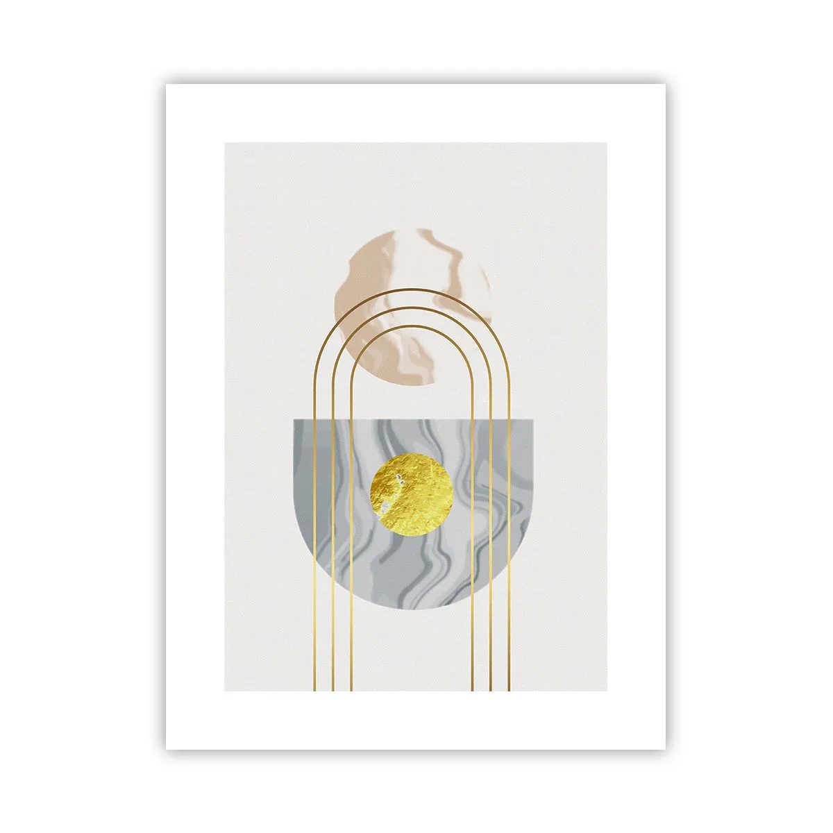 Plakat - Lysstyrke og udstråling - 30x40 cm