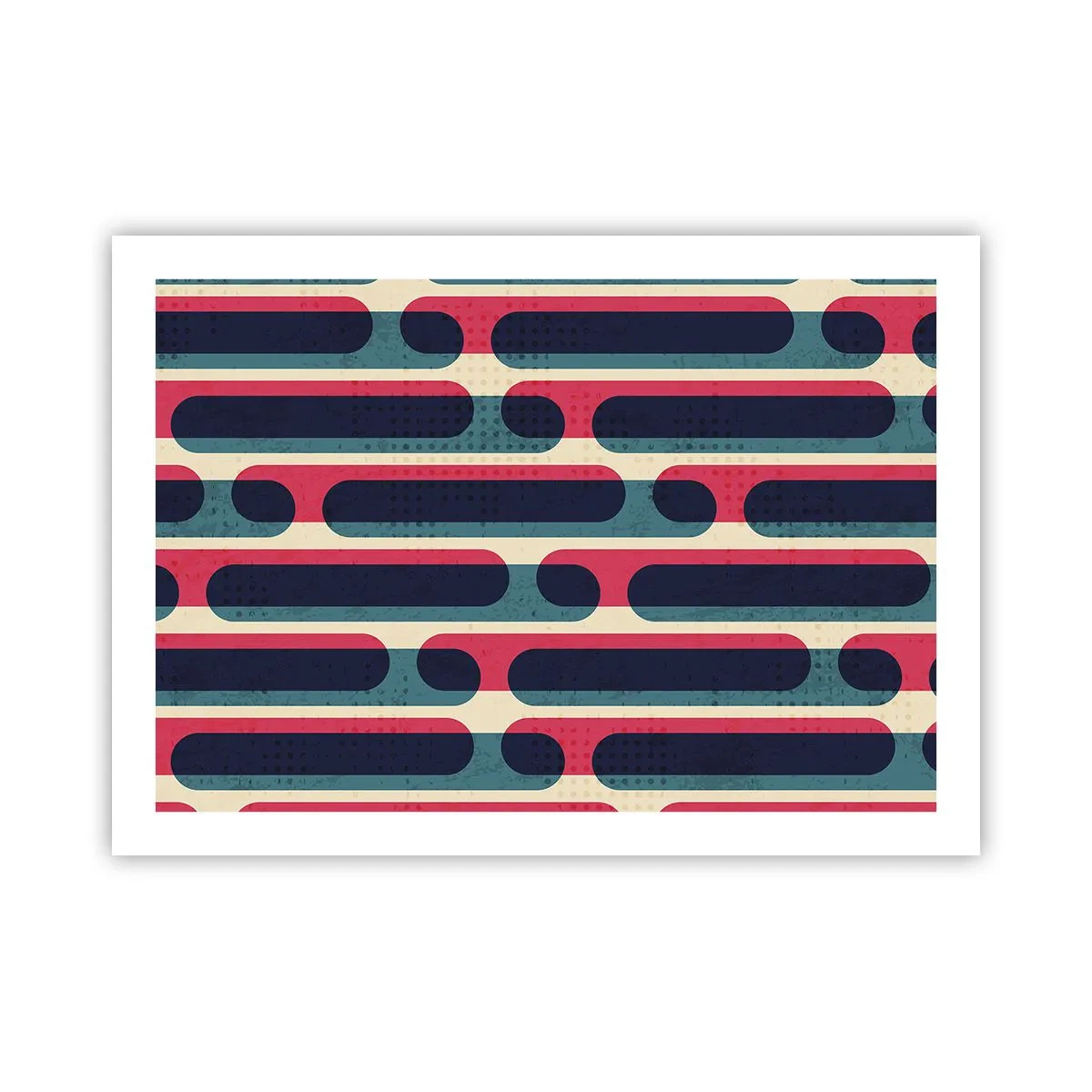 Plakat - Indad og fremad - 70x50 cm