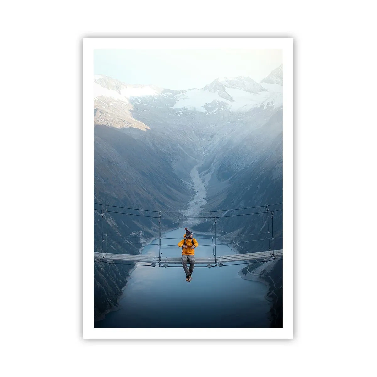 Plakat - Glad for suspension - 70x100 cm