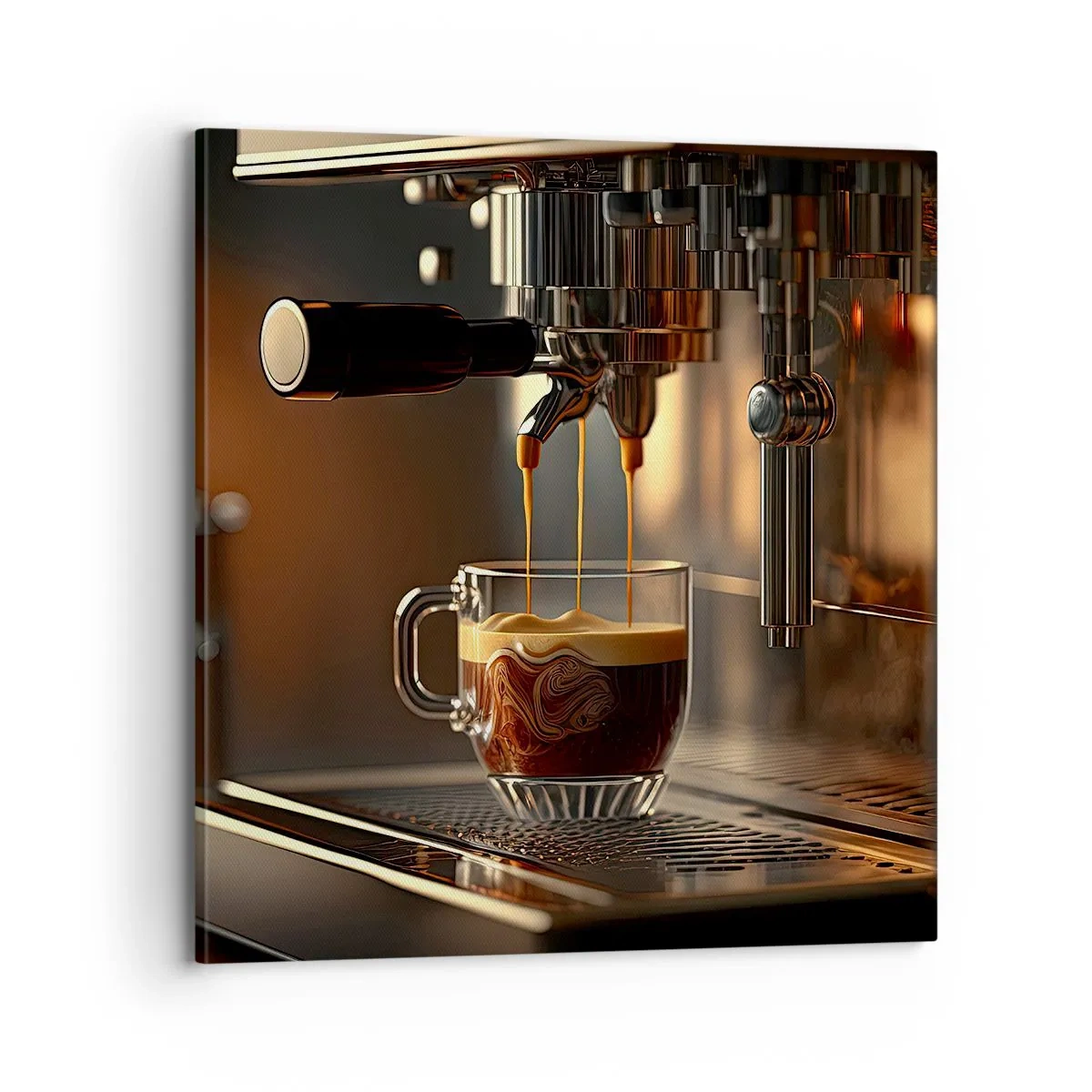 Lærredstryk - Billede på lærred - En sensuel blanding - 70x70 cm