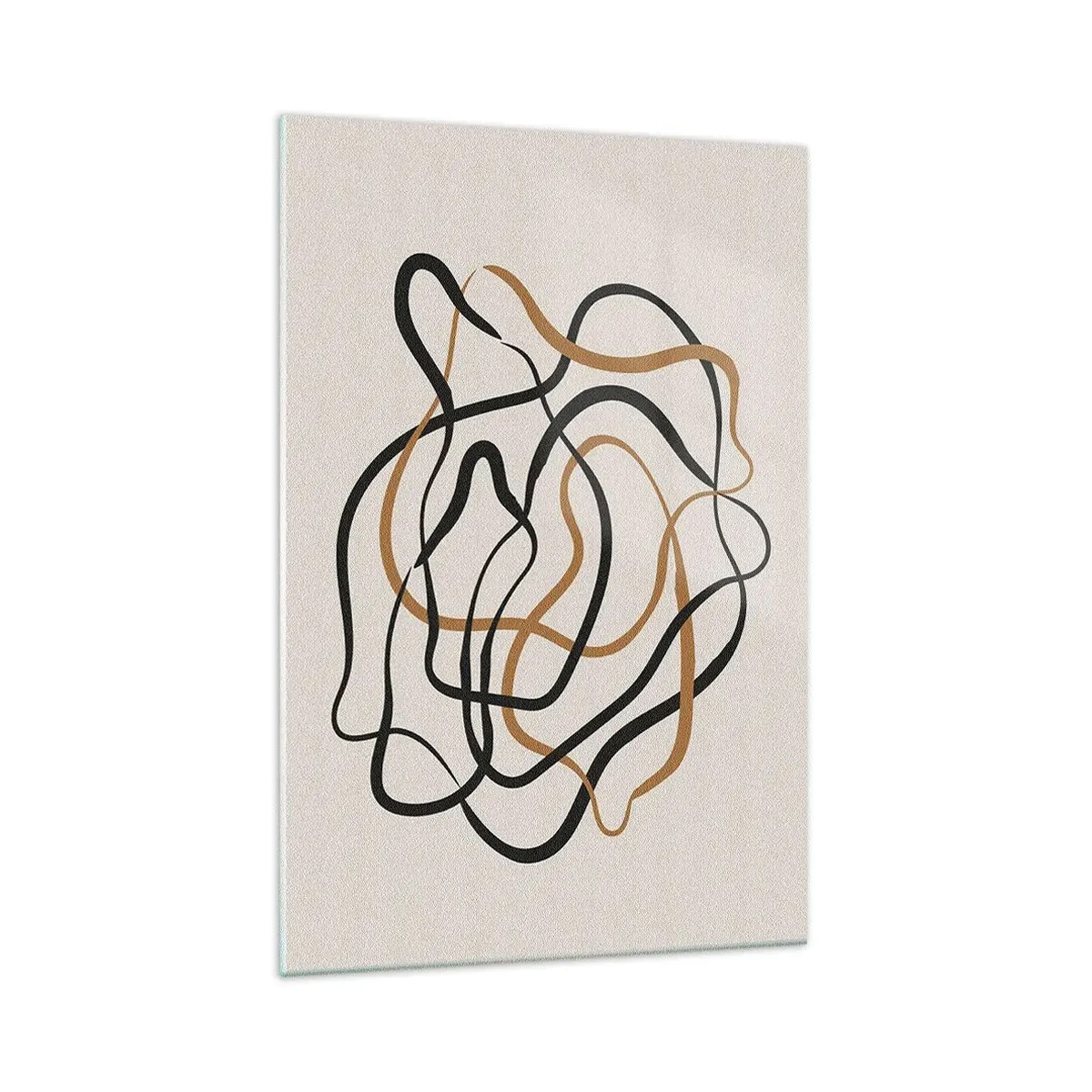 Billede på glas - Alt er gået galt - 70x100 cm